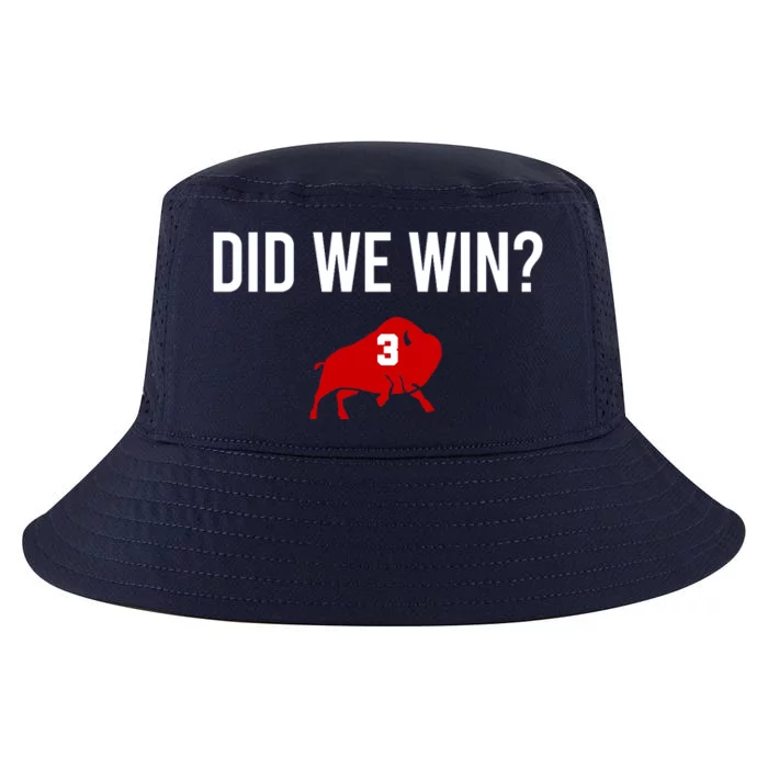 Did We Win Graphic Trending Tee Cool Comfort Performance Bucket Hat