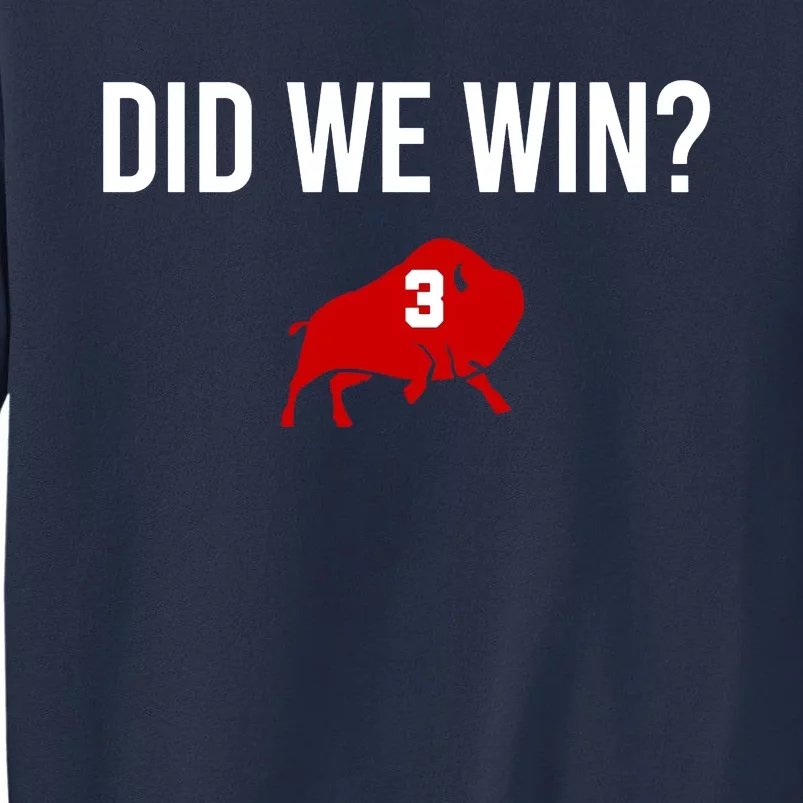 Did We Win Graphic Trending Tee Sweatshirt