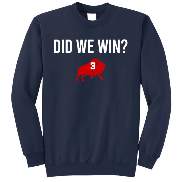 Did We Win Graphic Trending Tee Sweatshirt