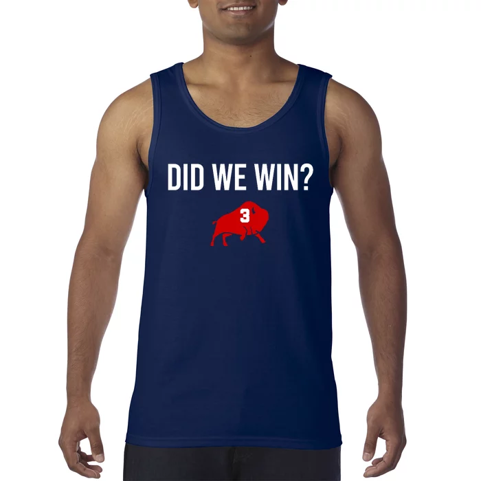 Did We Win Graphic Trending Tee Tank Top