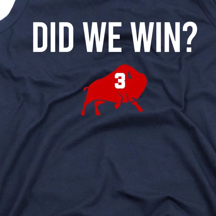 Did We Win Graphic Trending Tee Tank Top