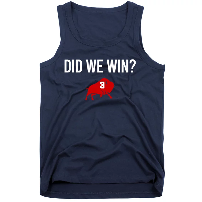 Did We Win Graphic Trending Tee Tank Top