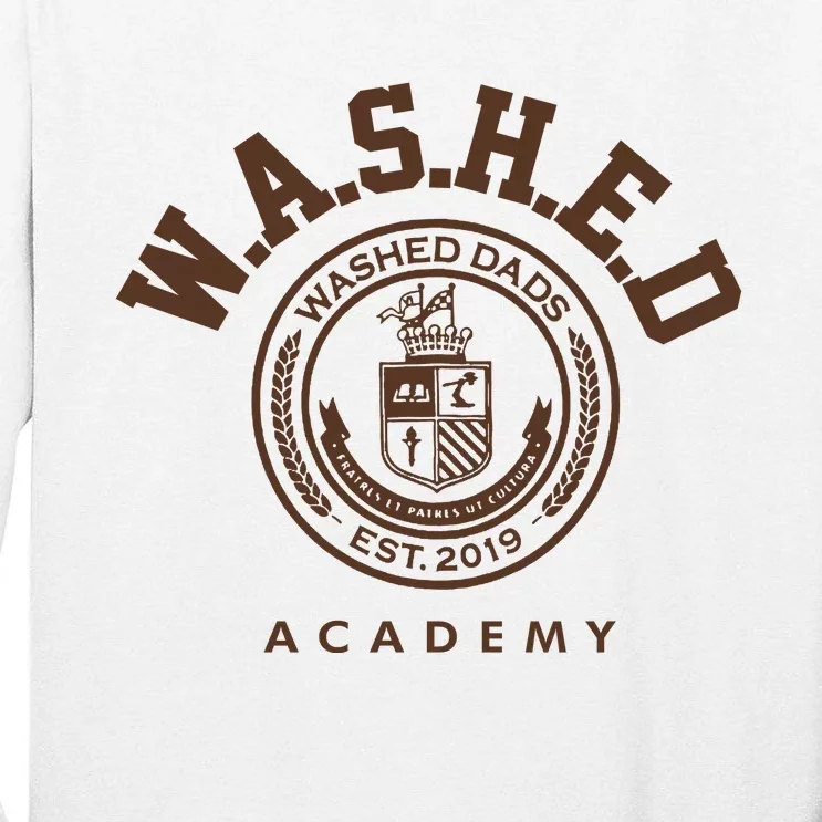 Derrick White Weating Washed Dads Est 2019 Academy Tall Long Sleeve T-Shirt