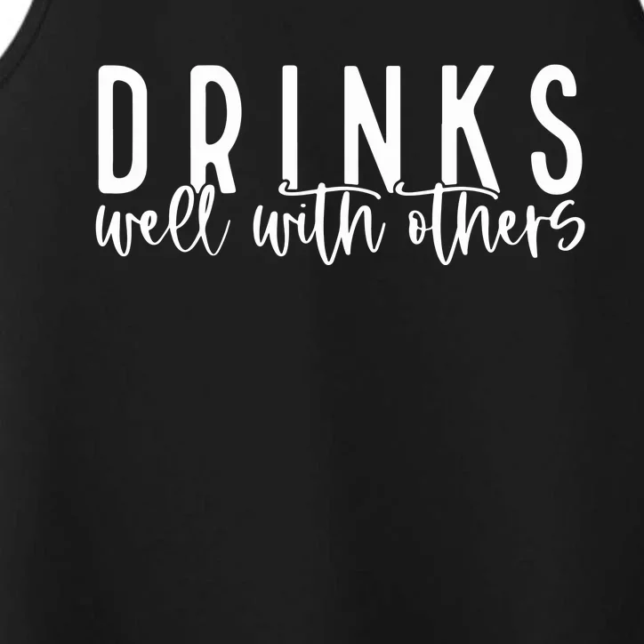 Drinks Well With Others Performance Tank