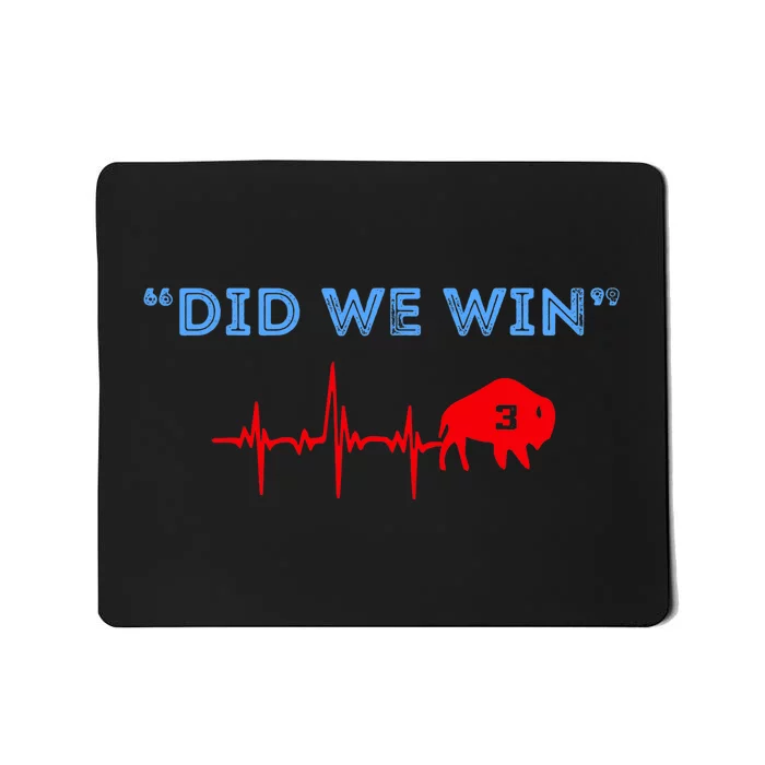 Did We Win Pray For Damar 3 Mousepad