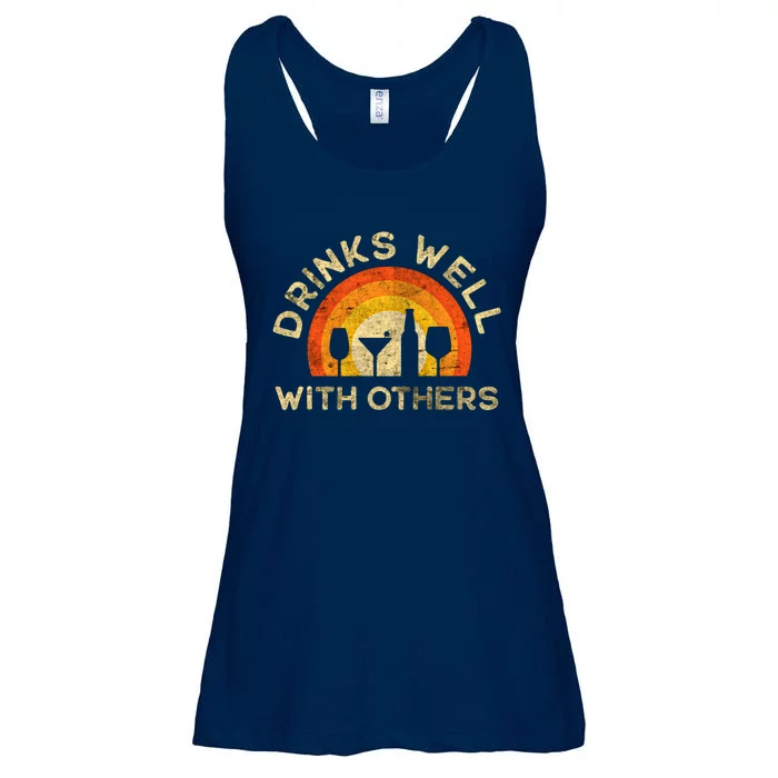 Drinks Well With Others Gift Ladies Essential Flowy Tank