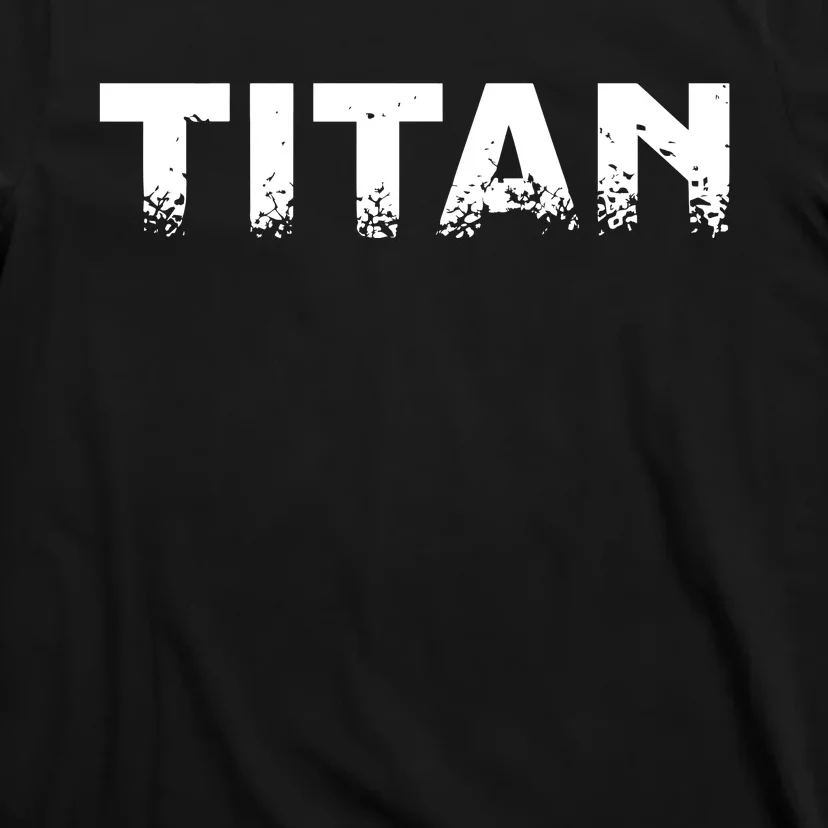 Dennard Wilson Wearing Titan T-Shirt