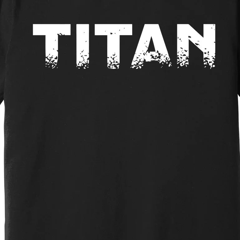 Dennard Wilson Wearing Titan Premium T-Shirt