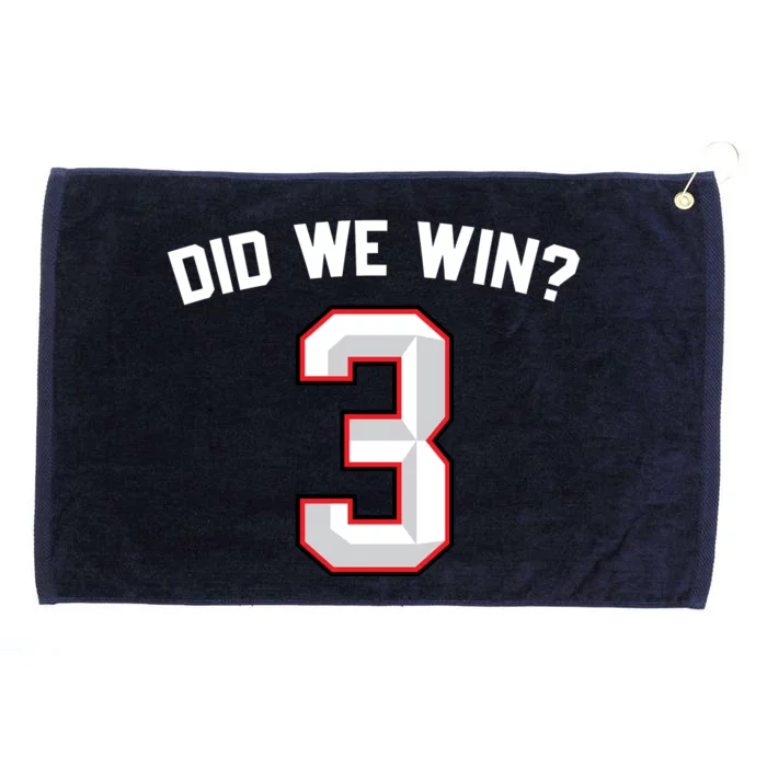 Did We Win Damar Love For Damar Pray For Damar Grommeted Golf Towel