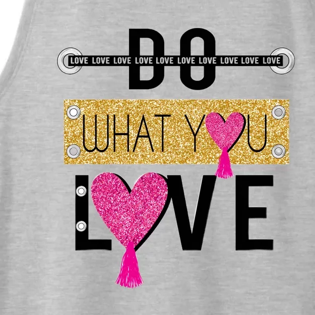 Do What You Love Ladies Tri-Blend Wicking Tank