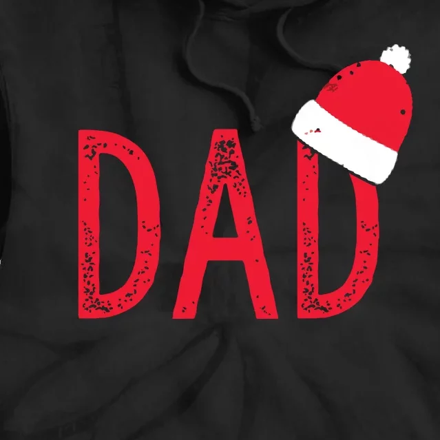 Dad Xmas Pjs Christmas Pajamas And Xmas Pj Family Tie Dye Hoodie