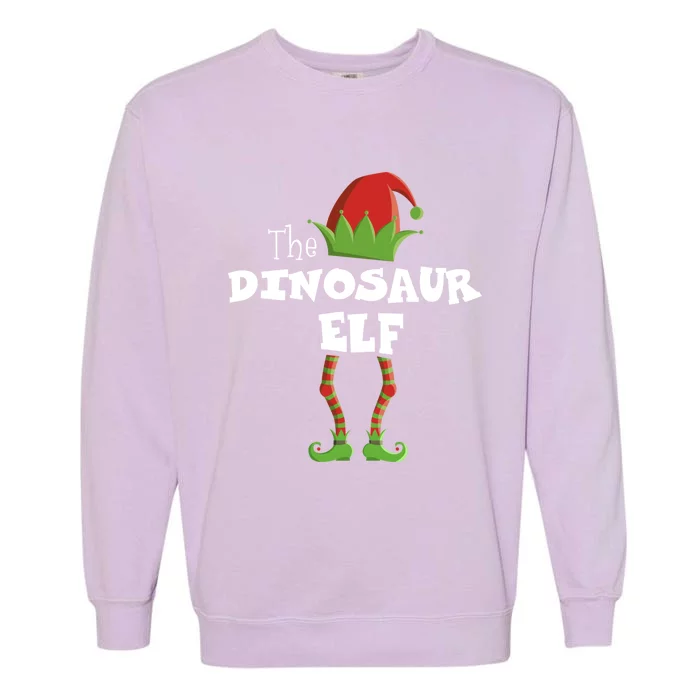 Dinosaur Xmas Pajama Family Matching Christmas Group Gift Cute Gift Garment-Dyed Sweatshirt