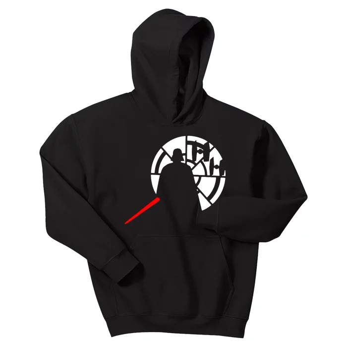 Darth X Wing Sci Fi Film Star Jedi Wars Darth Kids Hoodie