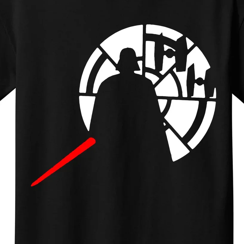 Darth X Wing Sci Fi Film Star Jedi Wars Darth Kids T-Shirt