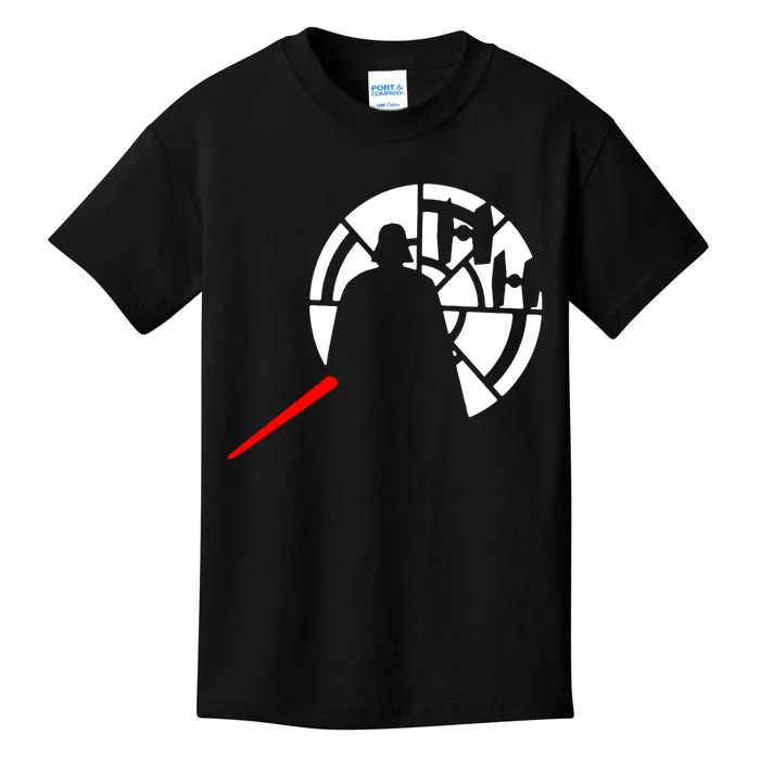 Darth X Wing Sci Fi Film Star Jedi Wars Darth Kids T-Shirt