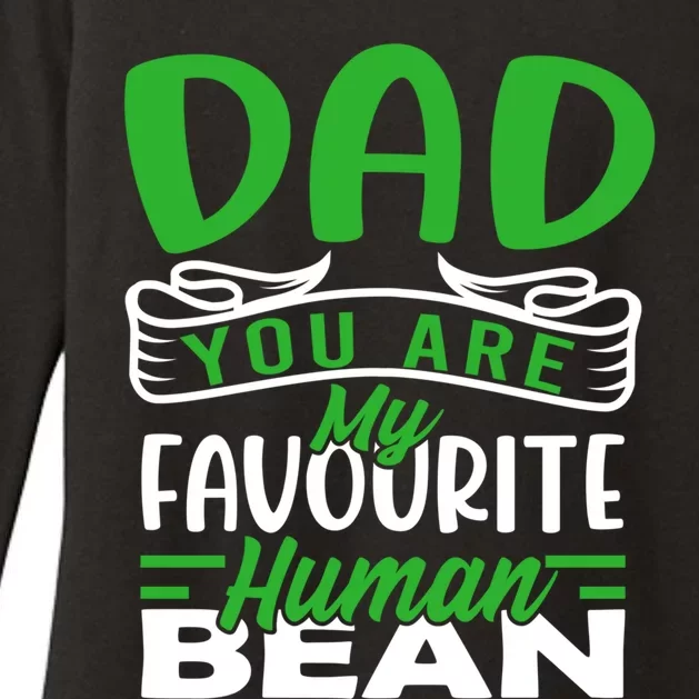 Dad You Are My Favourite Hu Bean Gardeners Fathers Day Gift Womens CVC Long Sleeve Shirt