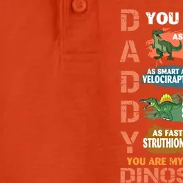 Daddy You Are As Strong As Tgiftrex Dad Favorite Dinosaur Cool Gift Dry Zone Grid Performance Polo