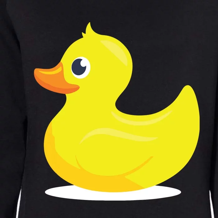 Duck Yelllow Cute Duckie Tee Great For Kids Womens California Wash Sweatshirt