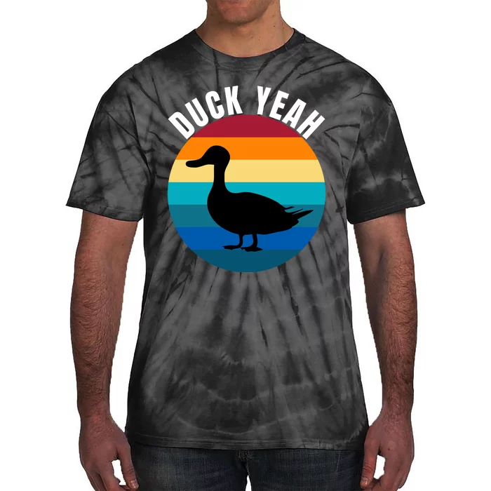 Duck Yeah Duck Lovers Ducks Funny Duck Farmers Funny Animal Lover Tie-Dye T-Shirt