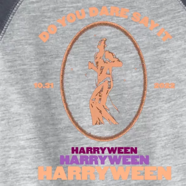 Do You Dare Say It Harryween Funny Halloween HS Toddler Fine Jersey T-Shirt