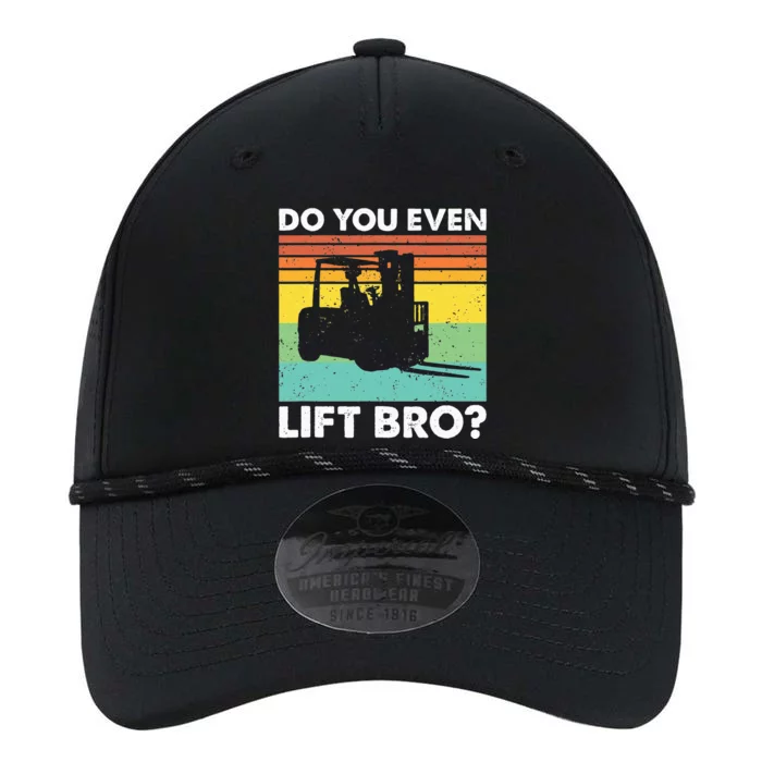 Do You Even Lift Bro Funny Forklift Operator Performance The Dyno Cap