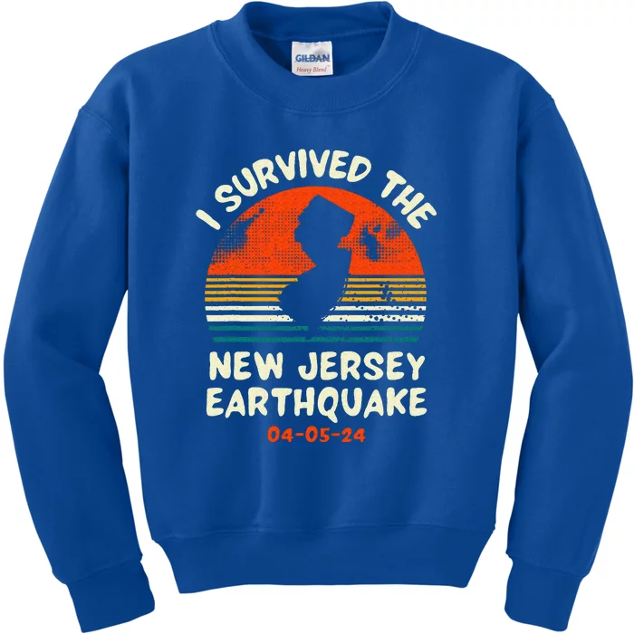 Did You Feel That New Jersey Earthquake April 5 2024 Kids Sweatshirt