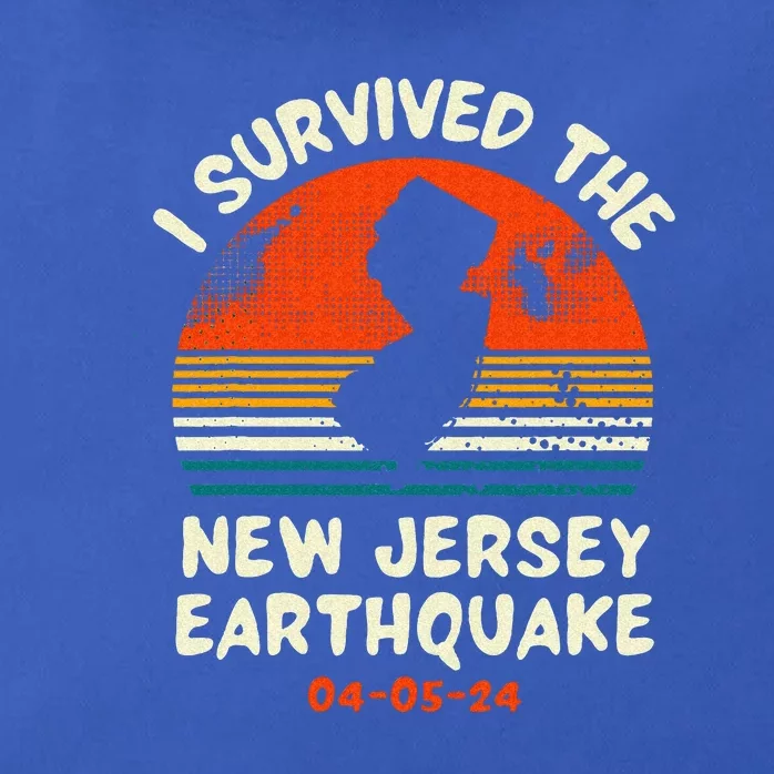 Did You Feel That New Jersey Earthquake April 5 2024 Zip Tote Bag