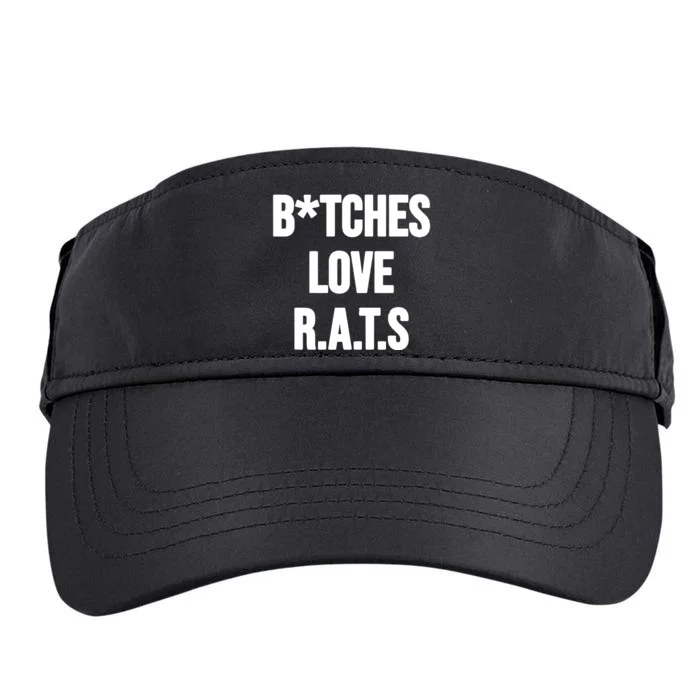 Do You Get It Yet Bitches Love Rats Adult Drive Performance Visor