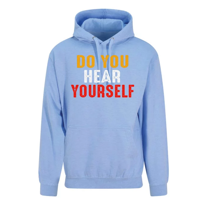 Do You Hear Yourself Vance 2024 Interviewer Trump Vance Unisex Surf Hoodie