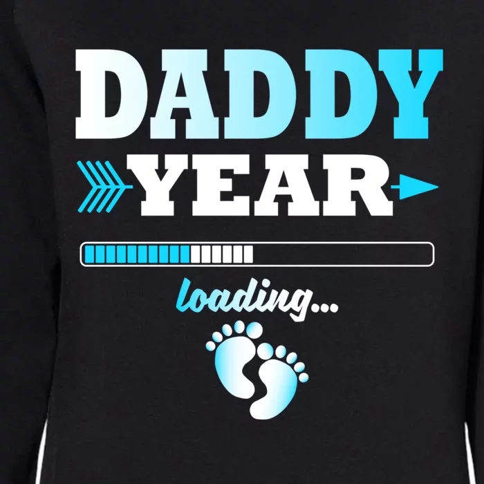 Daddy Year Is Loading Expectant Father Offspring Gift Womens California Wash Sweatshirt