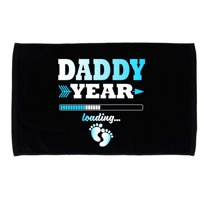 Daddy Year Is Loading Expectant Father Offspring Gift Microfiber Hand Towel