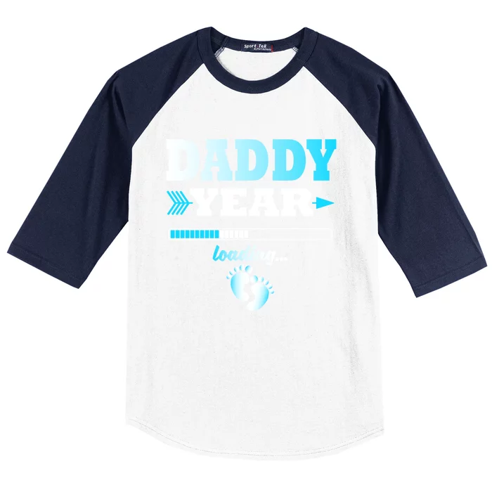 Daddy Year Is Loading Expectant Father Offspring Gift Baseball Sleeve Shirt