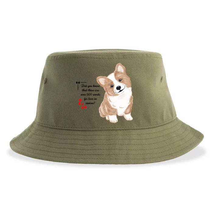 Did You Know That There Are Over 300 Words For Love In Canine? Sustainable Bucket Hat