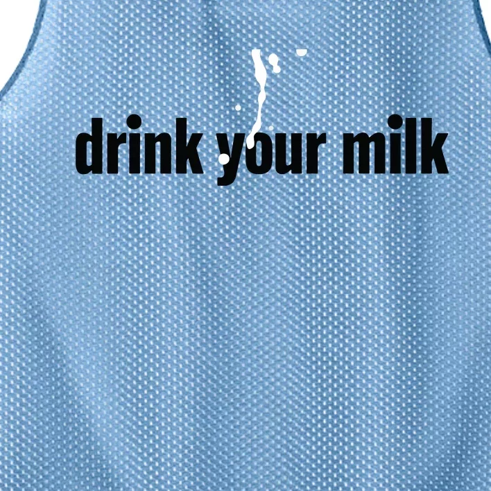 Drink Your Milk Mesh Reversible Basketball Jersey Tank