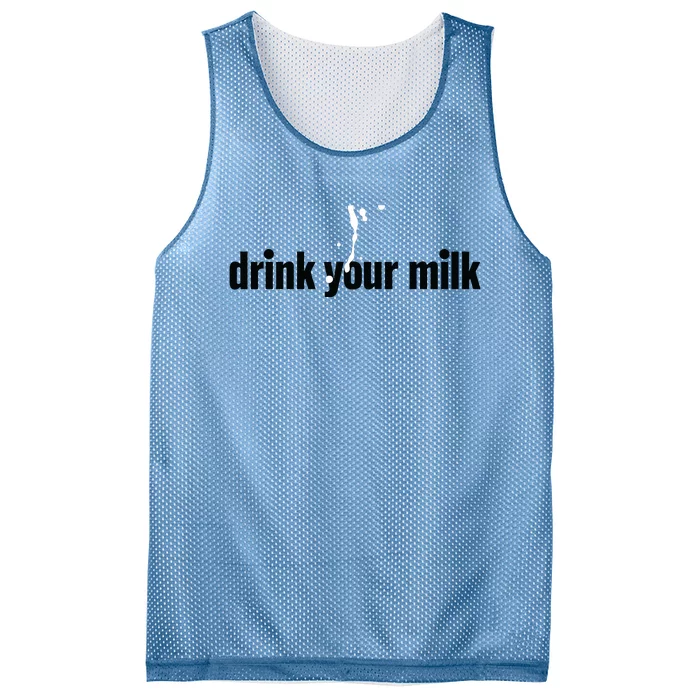 Drink Your Milk Mesh Reversible Basketball Jersey Tank