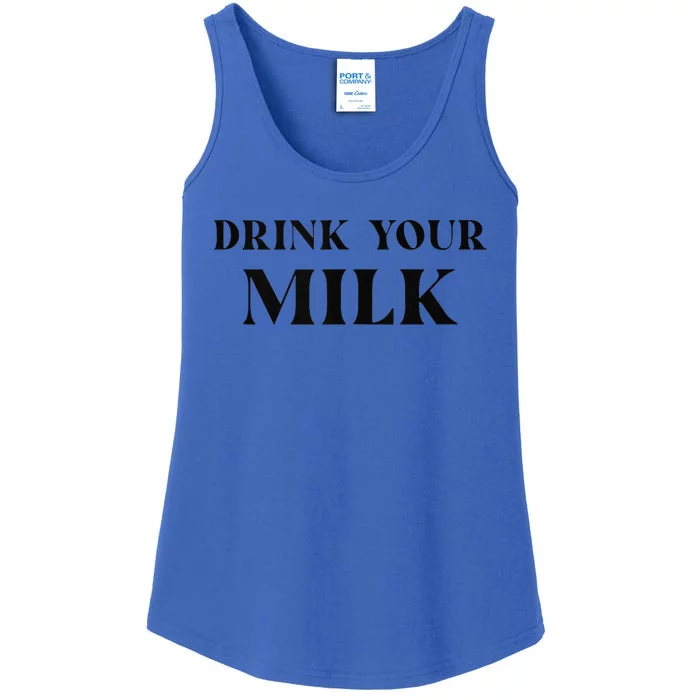 Drink Your Milk Ladies Essential Tank