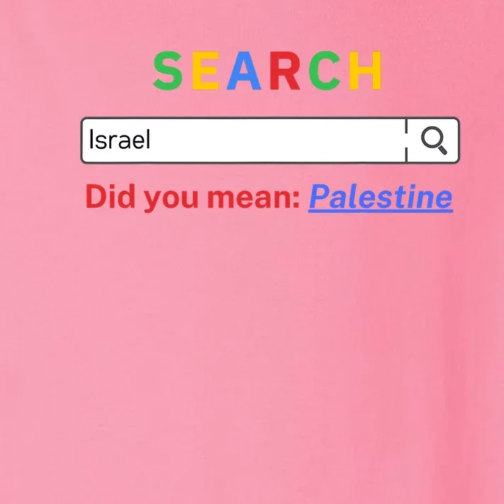 Did You Mean Palestine Free Palestine Gaza Peace Toddler Long Sleeve Shirt