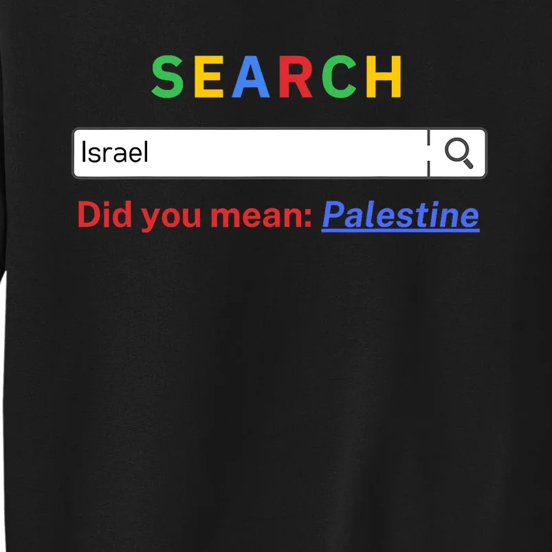 Did You Mean Palestine Free Palestine Gaza Peace Sweatshirt