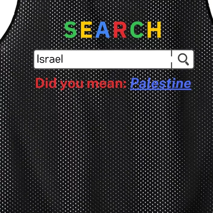 Did You Mean Palestine Free Palestine Gaza Peace Mesh Reversible Basketball Jersey Tank