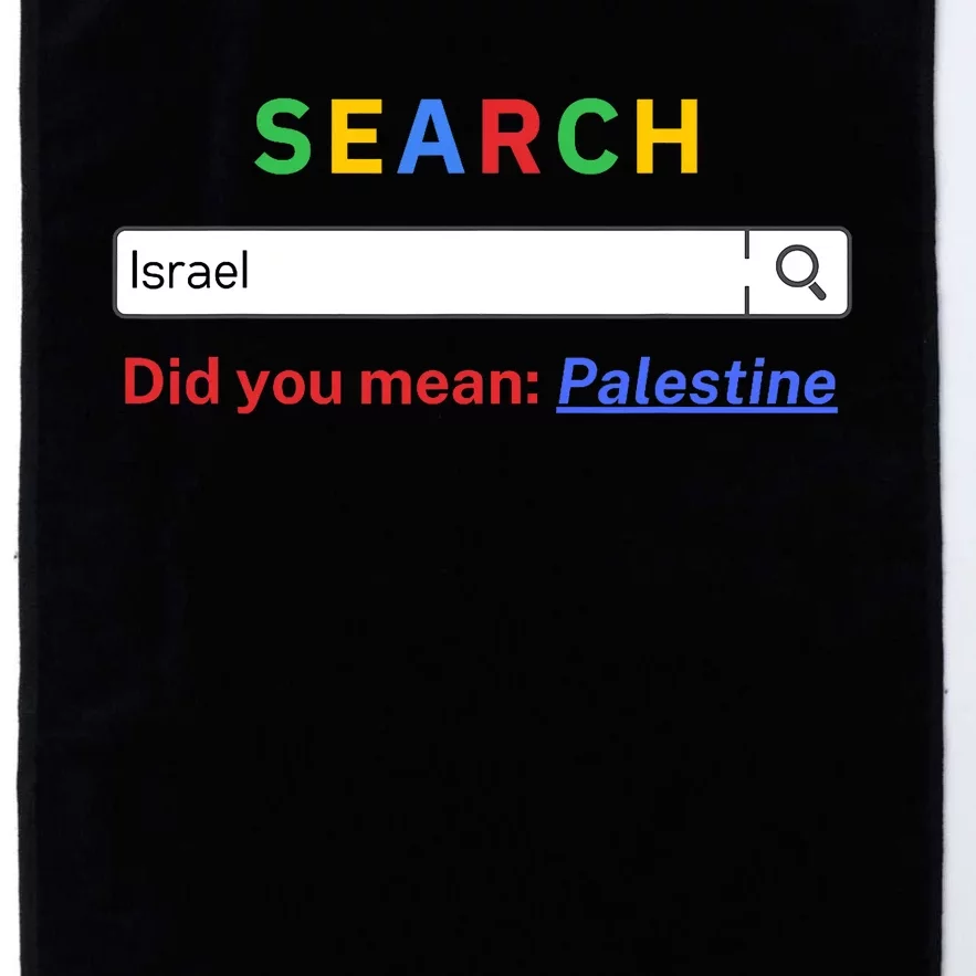 Did You Mean Palestine Free Palestine Gaza Peace Platinum Collection Golf Towel