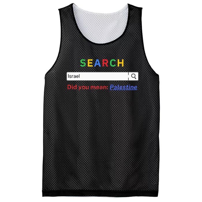 Did you mean Palestine  free Palestine  Gaza Peace Mesh Reversible Basketball Jersey Tank