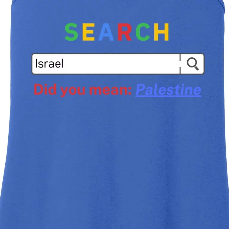 Did You Mean Palestine Gift Free Palestine Gift Gazagift Palestine Gift Ladies Essential Tank