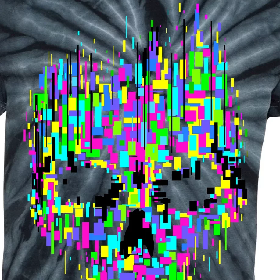 Dynamic Skull Kids Tie-Dye T-Shirt