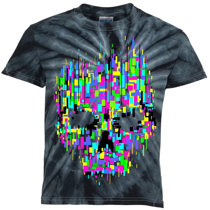 Dynamic Skull Kids Tie-Dye T-Shirt