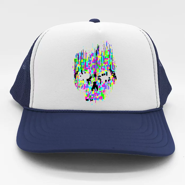 Dynamic Skull Trucker Hat