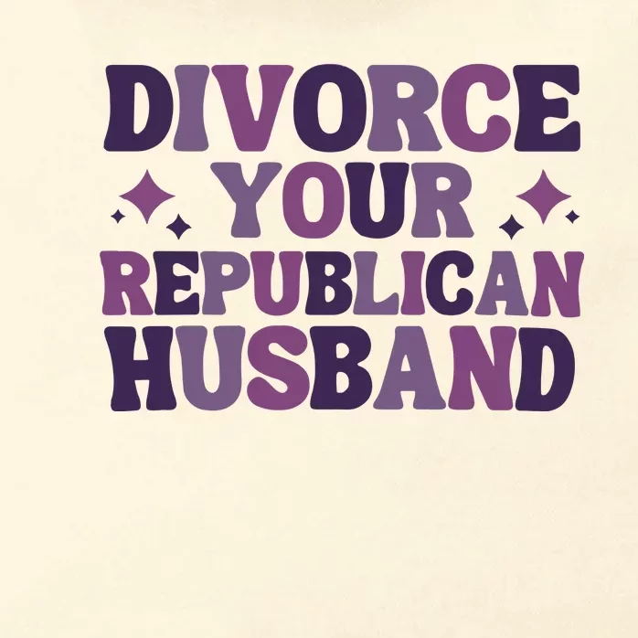 Divorce Your Republican Husband Zip Tote Bag