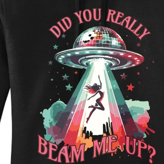 Did You Really Beam Me Up Women's Pullover Hoodie