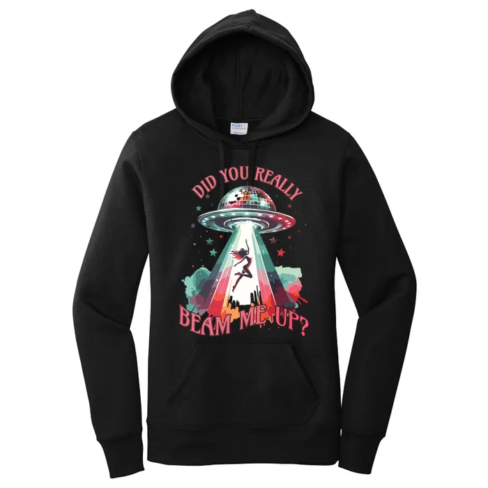 Did You Really Beam Me Up Women's Pullover Hoodie