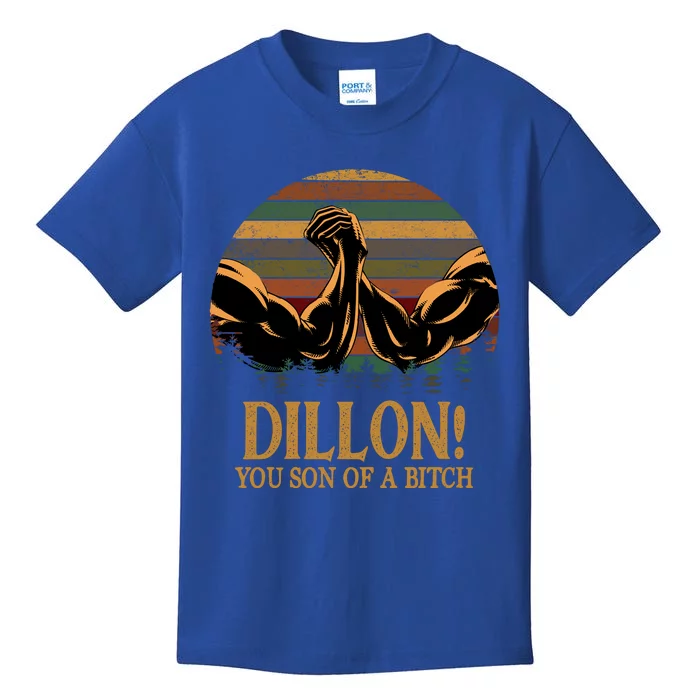 Dillon You Son Of A Bitch Predator Quote Vintage Kids T-Shirt