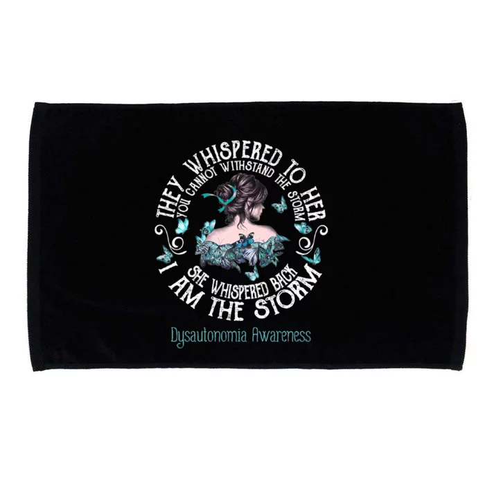 Dysautonomia Awareness I Am The Storm Microfiber Hand Towel